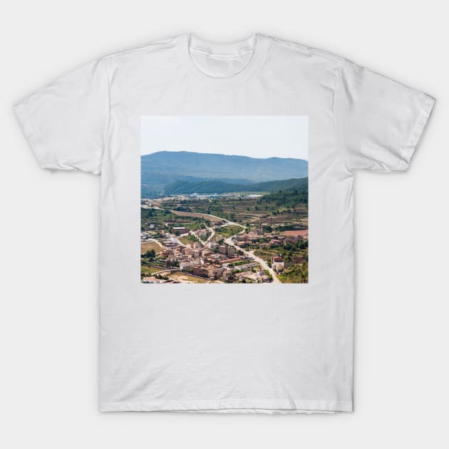 Catalan Countryside T-Shirt by ansaharju